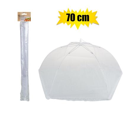 Foodcover hexagonal 70cm white hillhouse