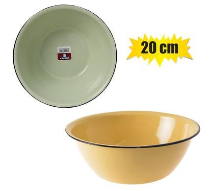 Mixing bowl enamel 20cm plain cash-bowl