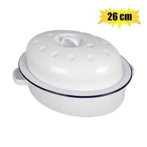 Roaster enamel 26cm oval