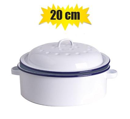 Roaster enamel 1st-grade round 20cm