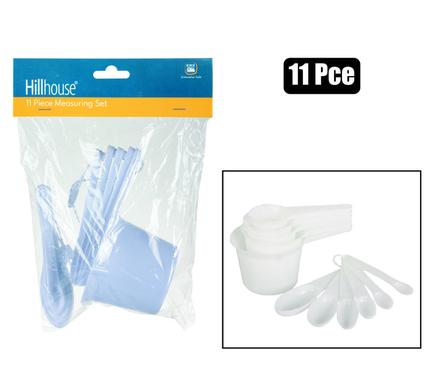 Measuring-set 11pce cups+spn pl bakeware