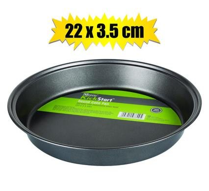 Bakeware non-stick cake round 22x3.5cm