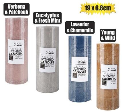 Candle pillar round 6.8x19 revive asstd