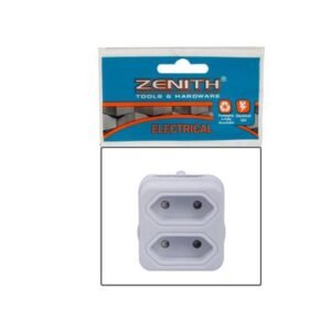 Plug eurodaptor 2x5a 2pin zenith
