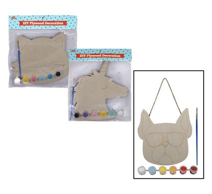 Art+craft paint your own wood craft