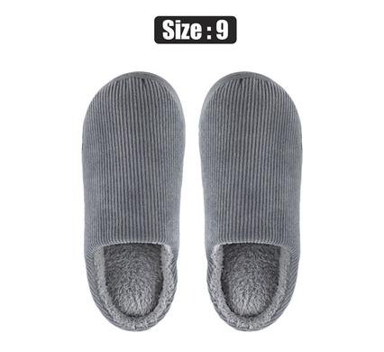 Slipper slip-in grey grain size 9