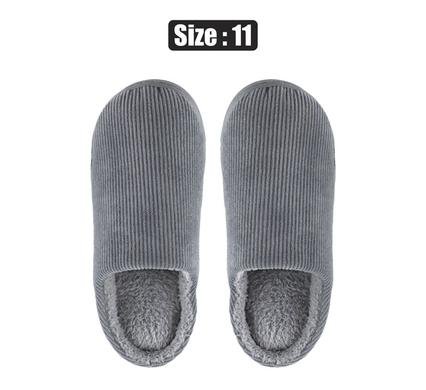Slipper slip-in grey grain size 11