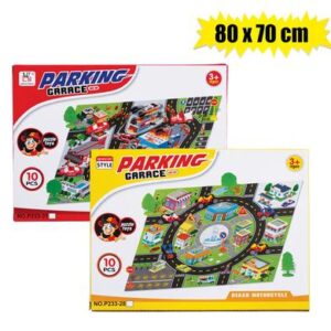 Vehicle playmat 1 car & acc 82.50x70cm