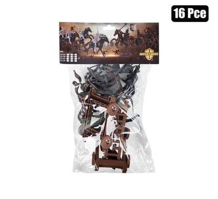 Boys playset figurines and horse 16pc