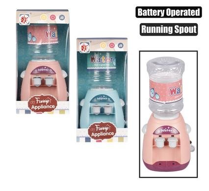 Playset working water dispenser