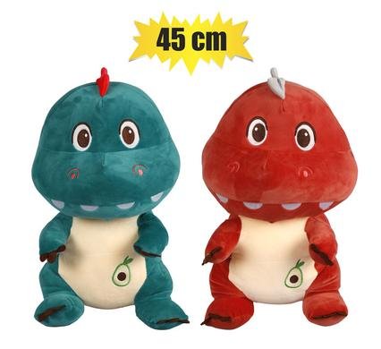 Plush dinosaur smiling teeth 45cm