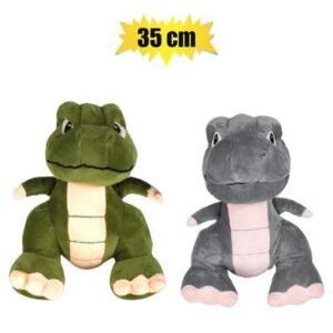 Plush dinosaur sitting 35cm