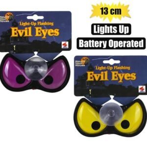 Halloween scary eyes w/light 13cm