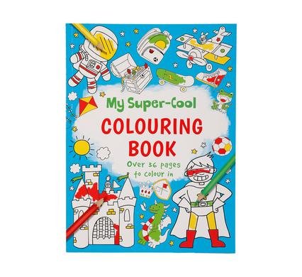 Book colouring my super cool