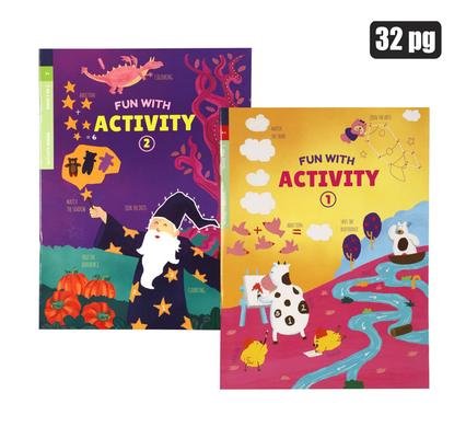 Book fun with activity 32p asstd