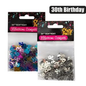 Party confetti milestone 30 15g