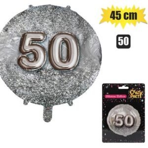 Balloon helium foil ms 50 45cm f-01