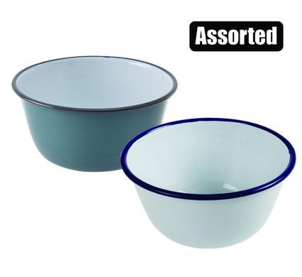 Pudding basin 18cm enamel