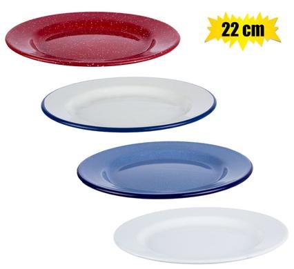 Plate enamel 22cm dinner