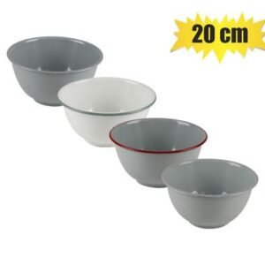 Mixing bowl enamel 20cm