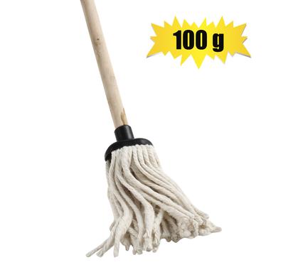 Mop cotton head 100g 1.2m handle
