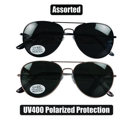 Sunglass pol/unisex classic aviator