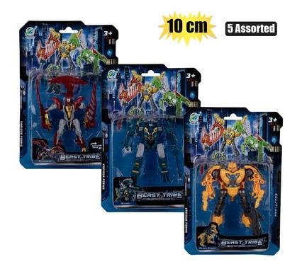 Boys playset fig robot dragon 1pc 10cm