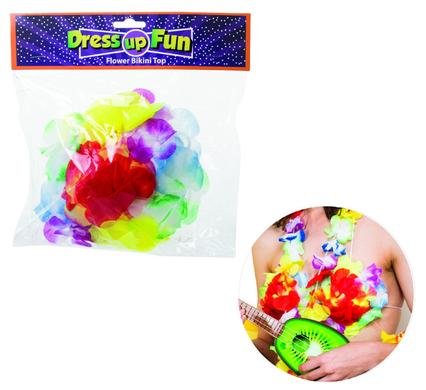 Dress up hawaii flower bikini