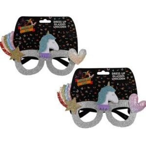 Dress up glasses unicorn