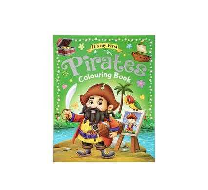 Book colouring first pirates