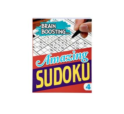 Book puzzle brain boosting sudoku 4