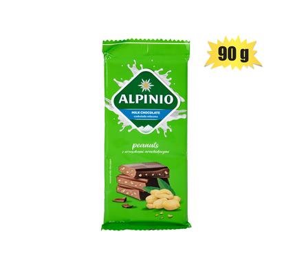 Sweet choc bt alpinio nut slab 90g (th)