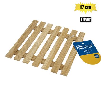 Kitchen-gadget trivet bamboo 17cm