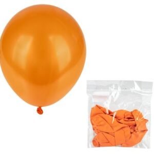 Balloons helium 1pc orange f-01