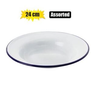 Plate enamel 24cm soup