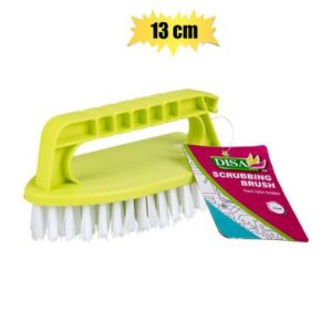 Scrubbing brush plastic back 13cm iron