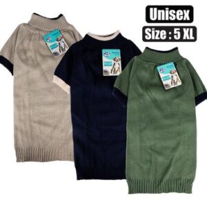 Pet dog shirt acrylic knit unisex 5xl