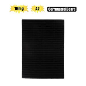 Art+craft a2 corrugated board 160gsm blk