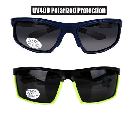 Sunglass pol/mens sports wrap
