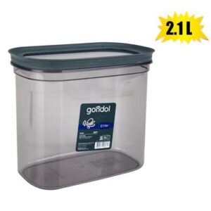 Cannister vinto oval 2.10l smoke color