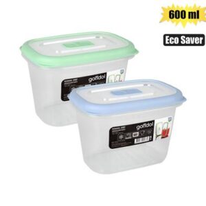 Container ecosaver 600ml 14x10x10cm