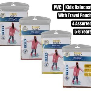 Raincoat kids pvc size 5-6 characters