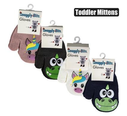 Gloves toddler mittens unicorn / monster