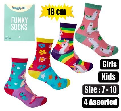 Socks kids girls size 7-10 (18cm)
