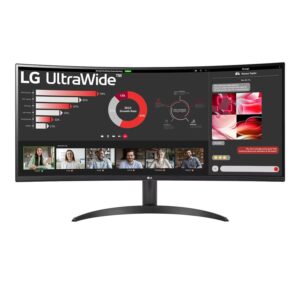 LG UltraWide 34" QHD VA Curved Monitor 100Hz