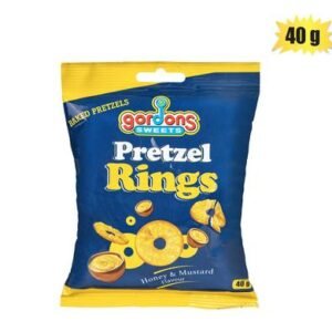 Snack gs pretzel rings honey&mustard 40g