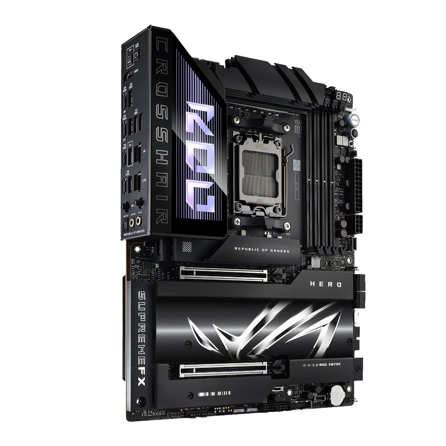 Asus ROG Crosshair X870E HERO ATX Gaming Motherboard - Image 3