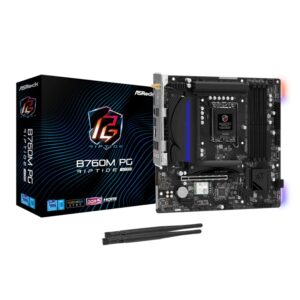 ASRock B760M PG Riptide Wi-Fi Intel LGA1700 Micro-ATX Motherboard
