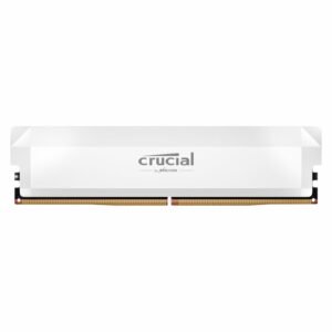Crucial Pro Overclocking 16GB 6000Mhz DDR5 Desktop Memory White