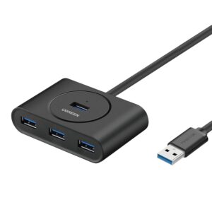 UGREEN 4-Port USB 3.0 Hub | 5Gbps Data Transfer - 0.5m